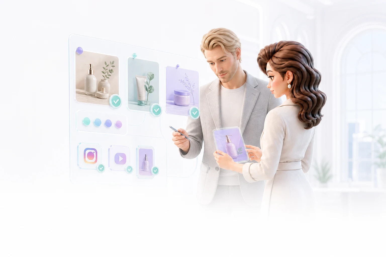 ANORA und ein externer Partner arbeiten mit einem gemeinsamen Unternehmenskontext